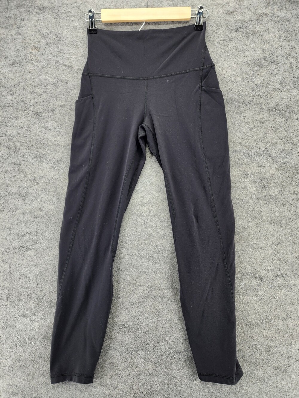 Lululemon Leggings Womens 6 Capri Pull On Black